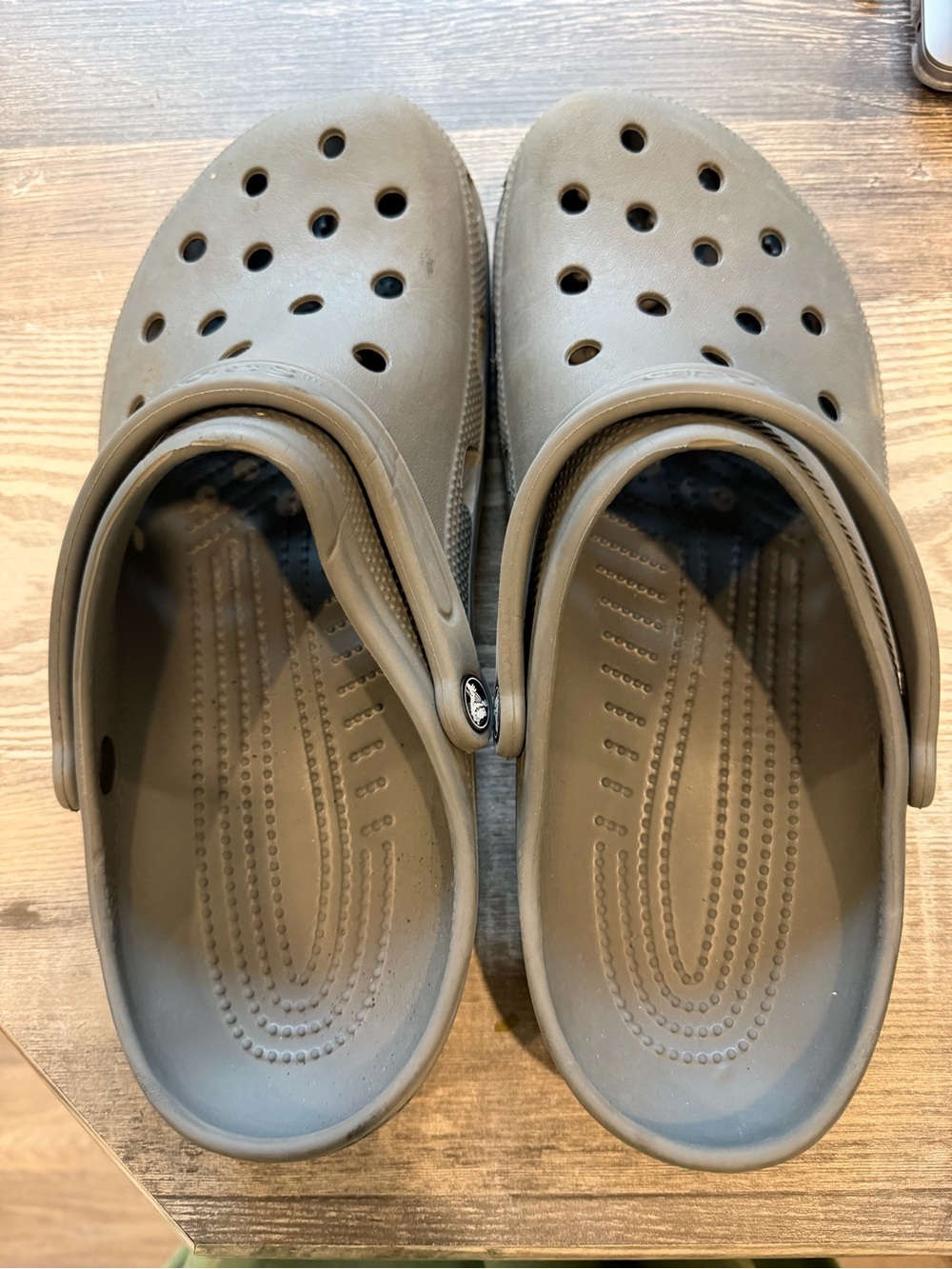 Crocs Classic Clogs - Grey SZ 12 M